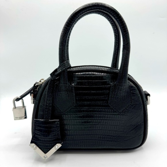 THE KOOPLES IRINA LEATHER HANDBAG - mini missing crossbody strap - Picture 1 of 11
